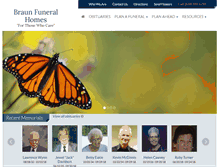 Tablet Screenshot of braunfh.com